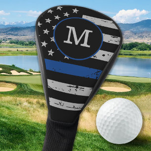 Police Thin Blue Line Golf Head Cover