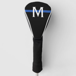 Police Thin Blue Line Monogram Golf Head Cover
