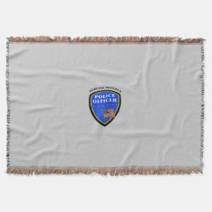 Police Throw Blanket