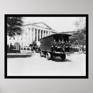Police Treasury Building in Washington, DC 1927 Poster
