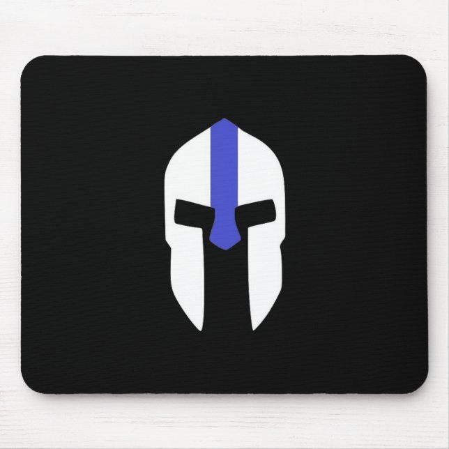 Police Warrior Mouse Pad! Mat (Front)