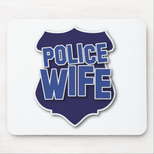 police wife mouse mat