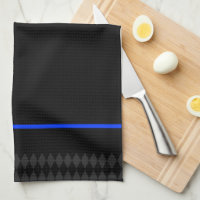 Police Wife Thin Blue Line Rose Custom Name