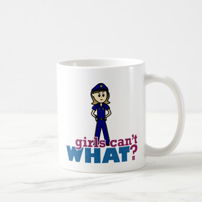Police Woman Coffee Mug (Right)