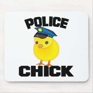 Police Woman Mouse Mat
