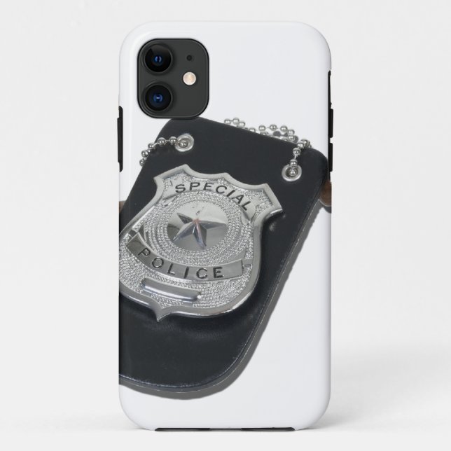 PoliceBadgeGavel090912.png Case-Mate iPhone Case (Back)