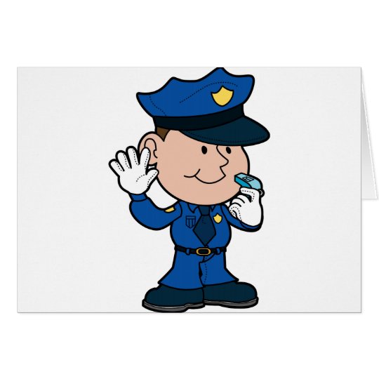 Policeman Card