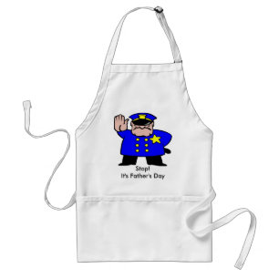 Policeman - Father's Day Standard Apron