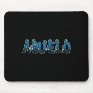 Policeman Police Grandpa Abuelo Halloween Costume Mouse Mat