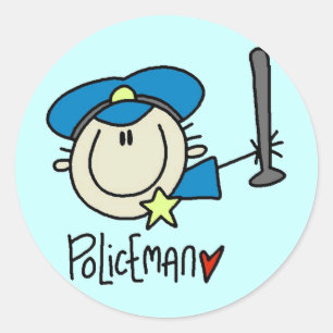 Policeman Stickers