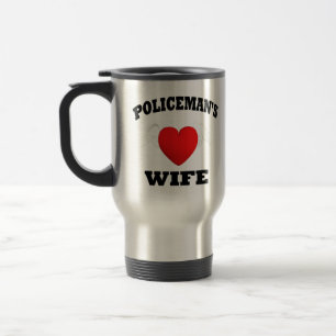 Policeman's Wife Travel Mug