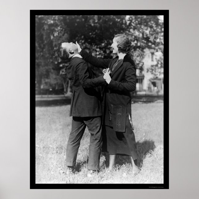 Policewoman Self Defence 1922 Poster (Front)