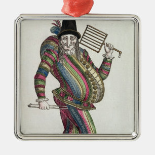 Polichinelle Metal Tree Decoration