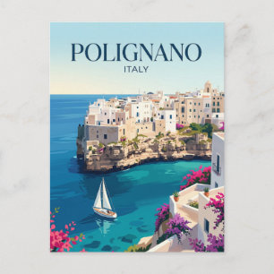 Polignano a Mare Italy Postcard