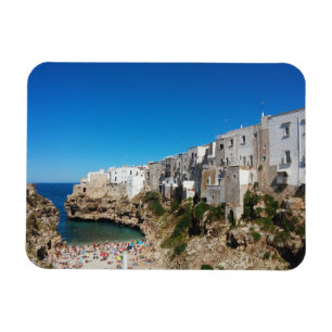 Polignano Mare Bari Italy beach landmark architect Magnet
