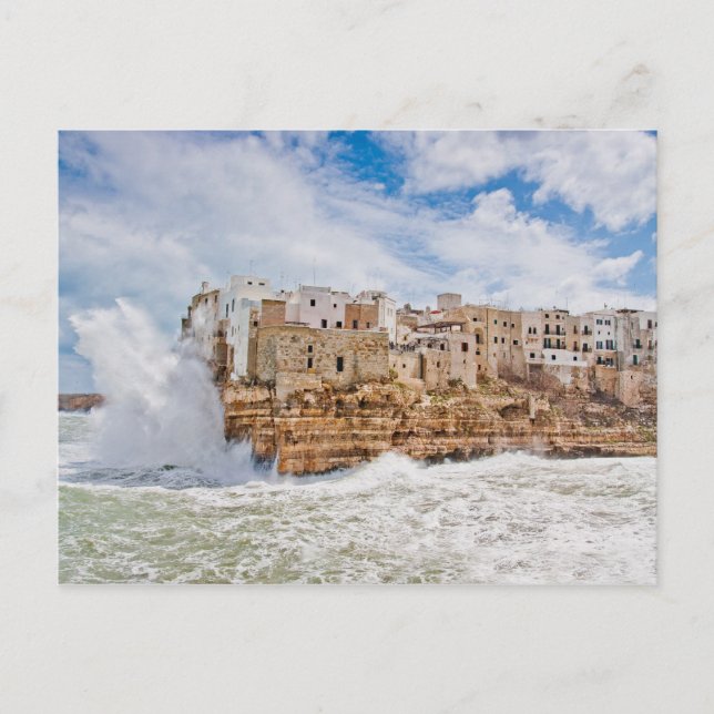 Polignano, south of Italy Postcard (Front)