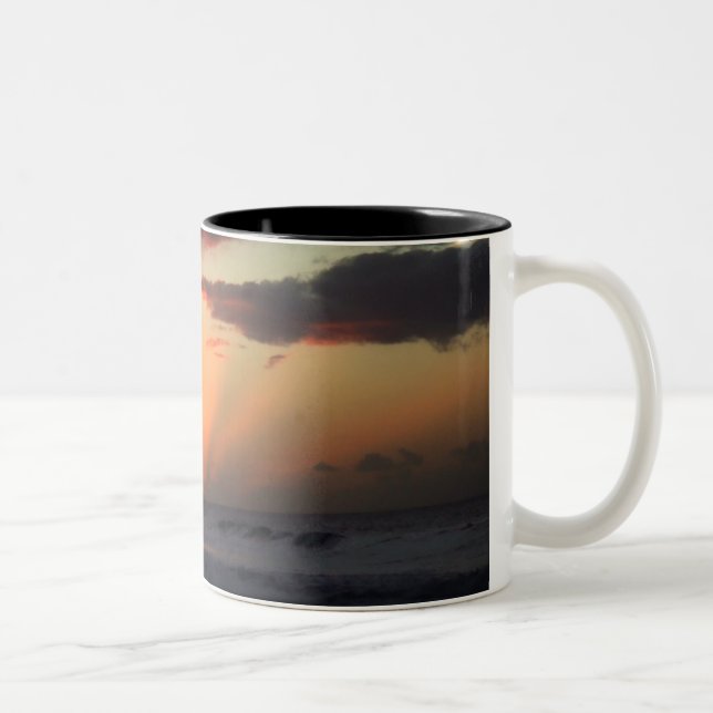 Polihale, Kauai Two-Tone Coffee Mug (Right)