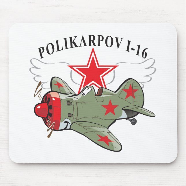 polikarpov i-16 mouse mat (Front)