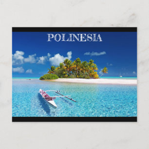 Polinesia Dream Island Postcard