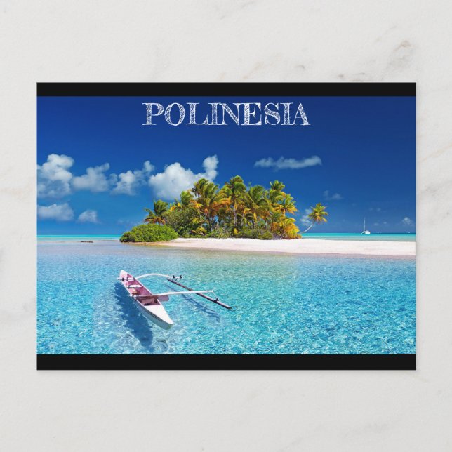 Polinesia Dream Island Postcard (Front)