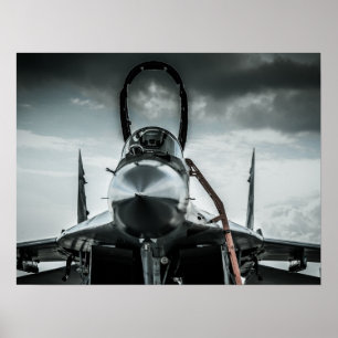 Polish Air Fortce MIG-29 Fulcrum Poster