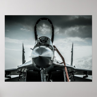 Polish Air Fortce MIG-29 Fulcrum Poster