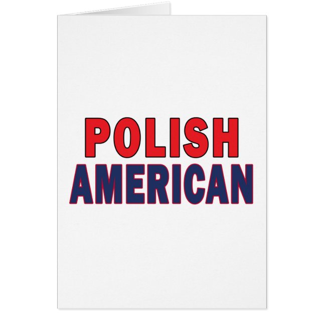 Polish American (Front)