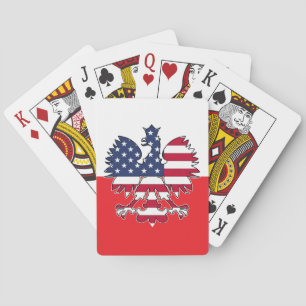 Polish American Eagle Bicycle Playing Cards