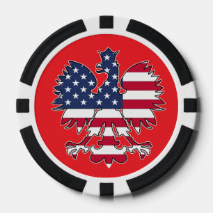 Polish American Eagle Poker Chips