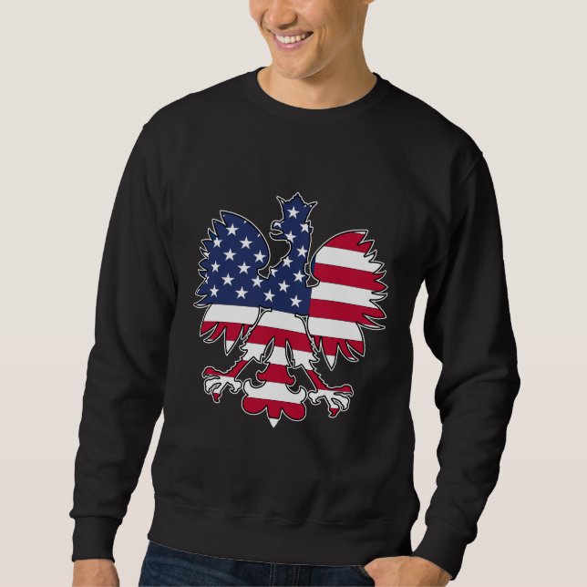 Polish American Eagle Sweatshirt (Front)