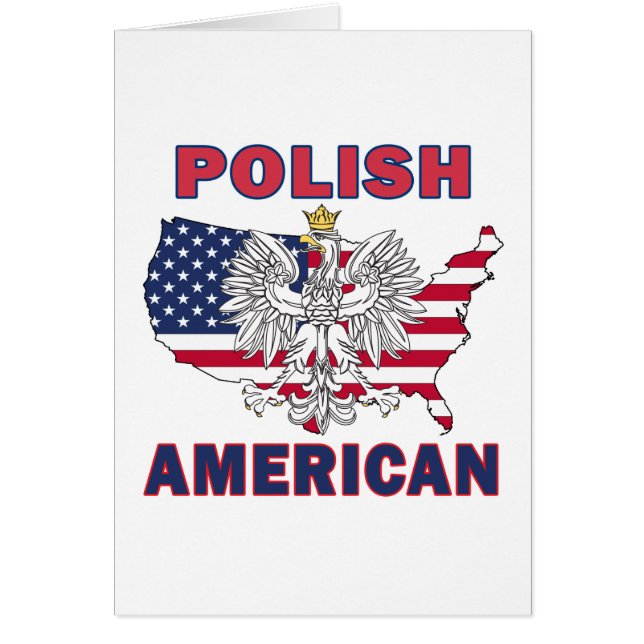 Polish American Map (Front)