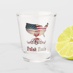 Polish American Roots, Poland Shot Glass