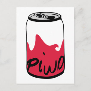 Polish Beer (Piwo) Postcard