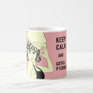 Polish birtday gift for friend magic mug