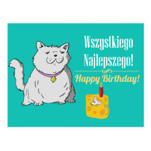 Printable Polish Birthday Cards