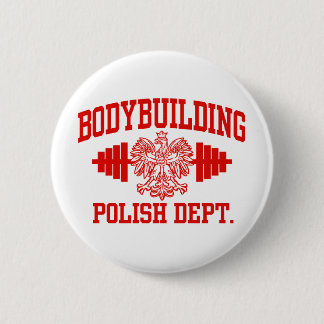 Polish Bodybuilding 6 Cm Round Badge