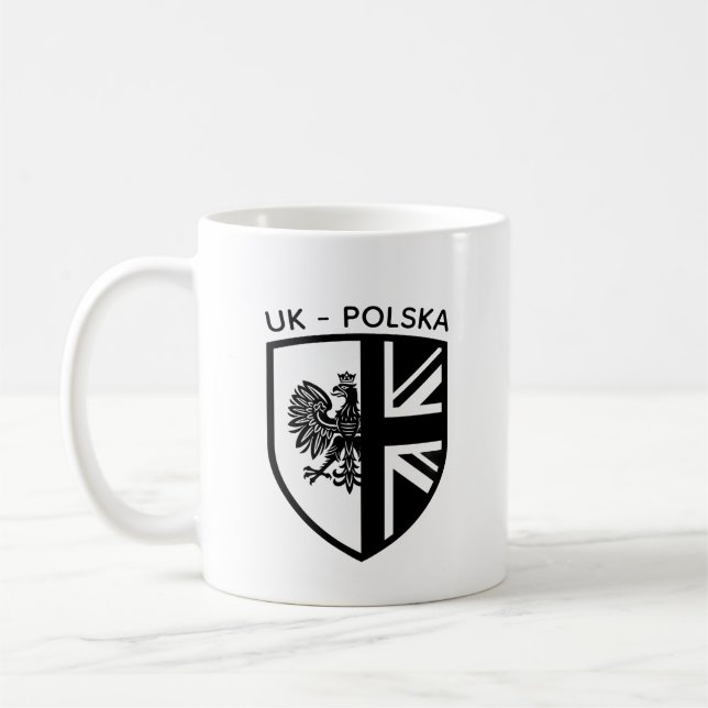 Polish - British Coffee Mug (Left)