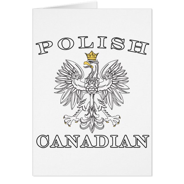 Polish Canadian Eagle (Front)