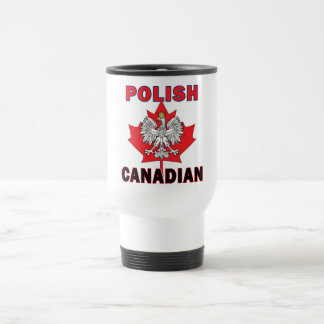Polish Canadian Eagle Leaf Travel Mug