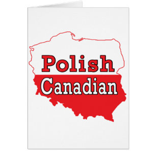 Polish Canadian Polish Map