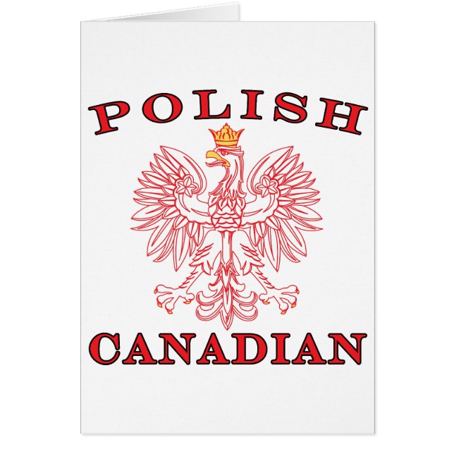 Polish Canadian Red Eagle (Front)
