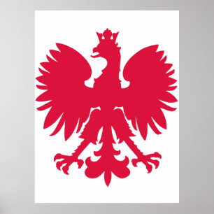 Polish Coat of Arms Eagle Poster