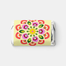 Polish design flowers.