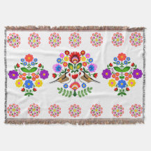 Polish design flowers.