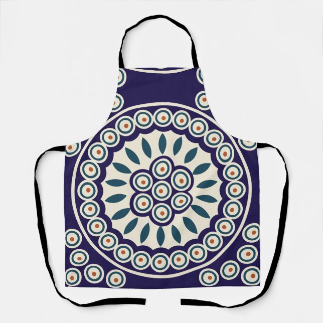 Polish design of traditional ceramics apron (Front)