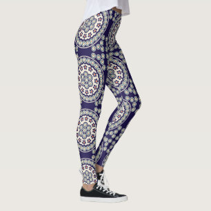 Polish design of traditional ceramics leggings