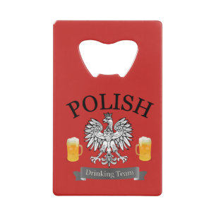 Polish Drinking Team Bottle Opener