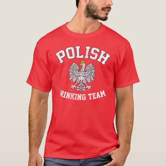 Polish Drinking Team T-Shirt (Front)