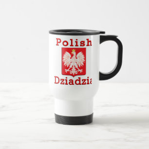 Polish Dziadzia Eagle Travel Mug