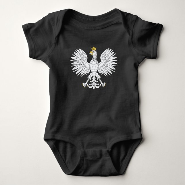 Polish Eagle Baby Bodysuit (Front)